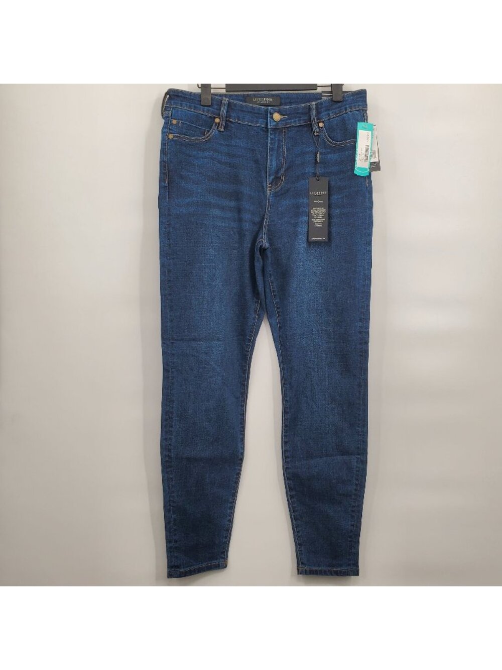 Liverpool Abby Ankle Skinny Jean Denim Pants Women Size 10 NWT